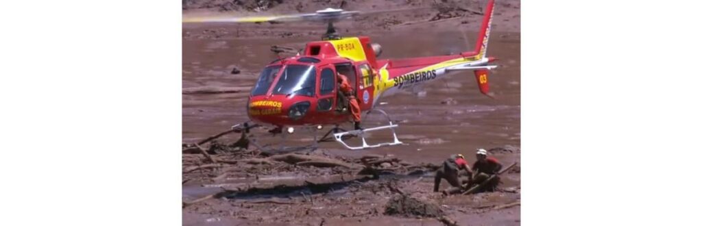 Bombeiros de Brumadinho estão embarcando para ajudar em Moçambique