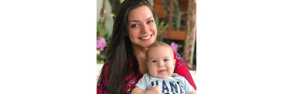 Thais é mãe de Teodoro e Melinda, com Michel Teló