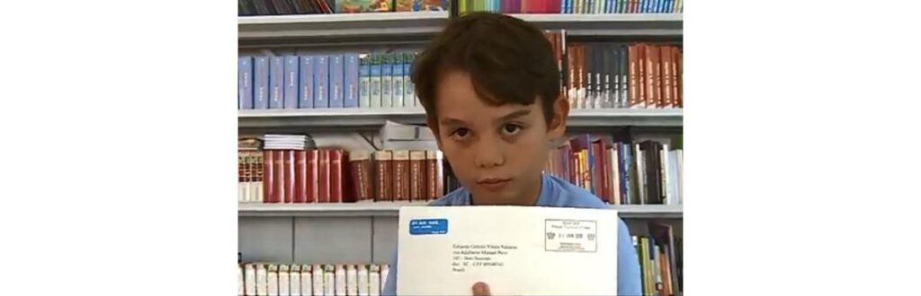 Eduardo escreveu uma carta para a Rainha Elizabeth