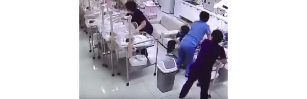 As profissionais não fugiram do local, mas socorreram os bebês