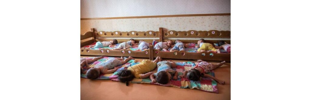 Escola cria tabela para crianças dormirem