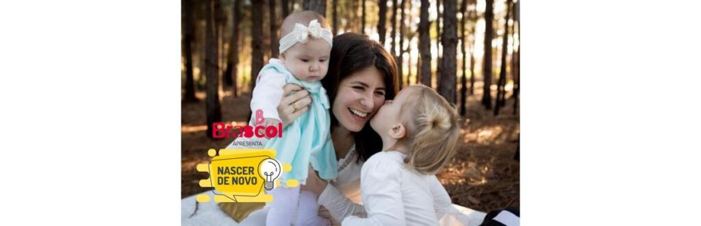 Lucilene ao lado das filhas e principais motivações