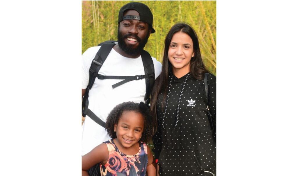 Douglas Silva é pai de Maria Flor