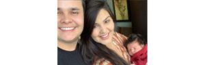 Matheus Aleixo e Paula Aires são pais de João Pedro
