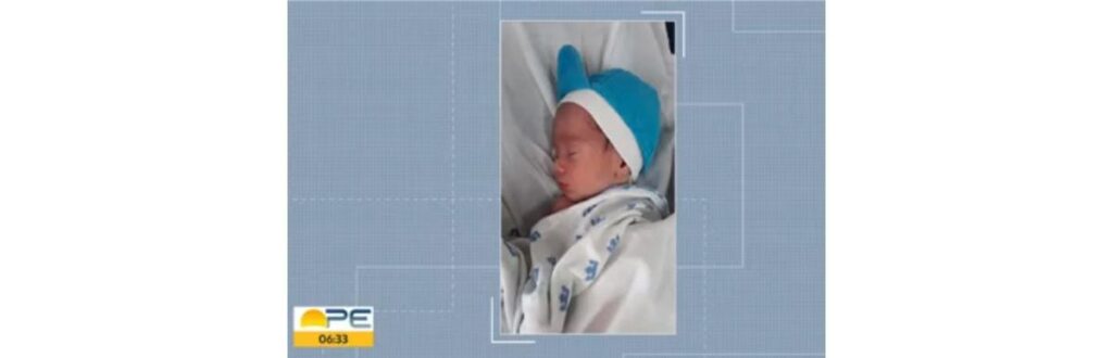 A mãe ficou desesperada