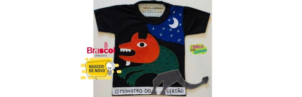 Dalila se inspirou no filho para criar a Candinha Pula Corda