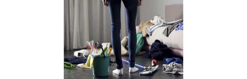 Eles fazem a bagunça, mas arrumar…