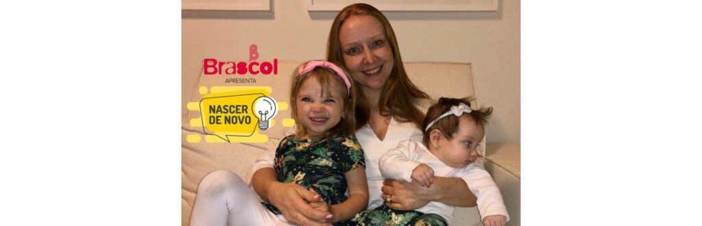 Juliana quer ser o exemplo para as filhas, Alice e Maria Clara