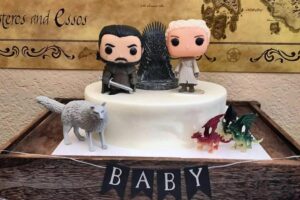 Edrienne e Dexter usaram toda a criatividade para montar a decoração