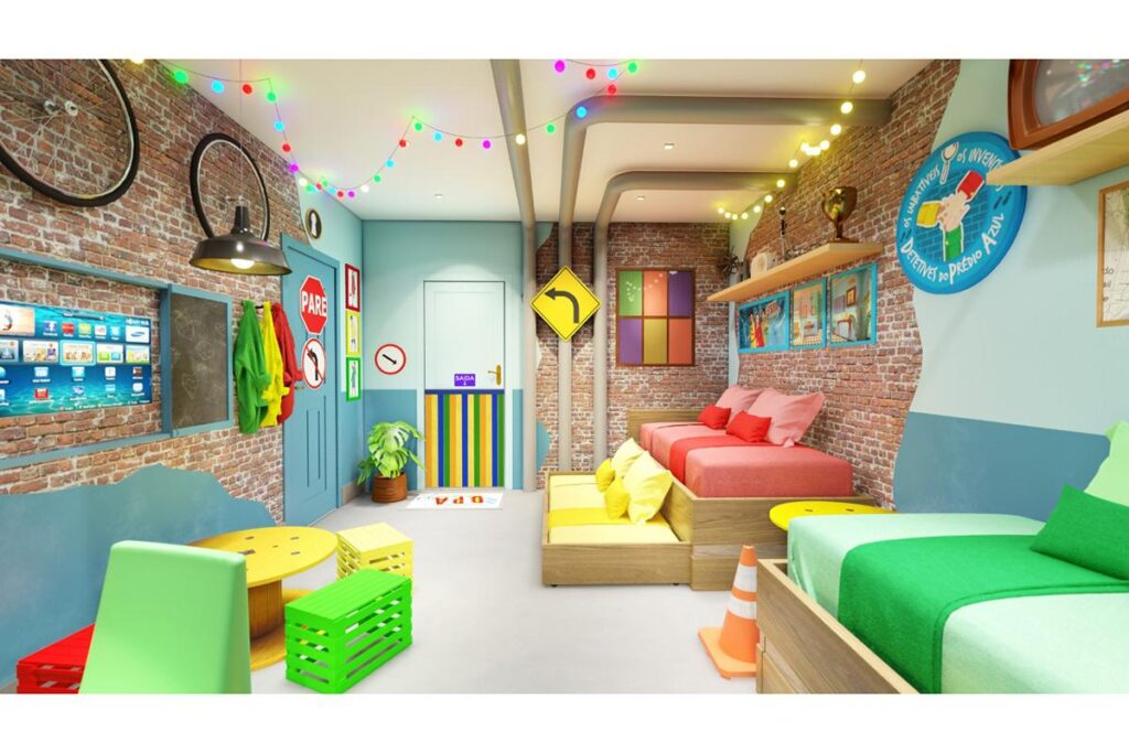A suíte D.P.A. no resort Costa do Sauípe promete encantar os fãs da série infantil