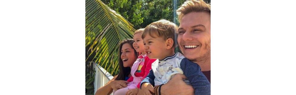 Michel Teló é pai de Melinda e Teodoro