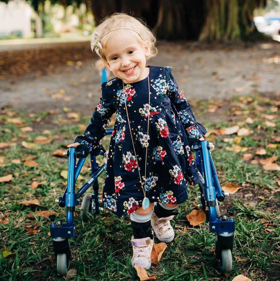 Harper aprendeu a andar ouvindo sua música favorita