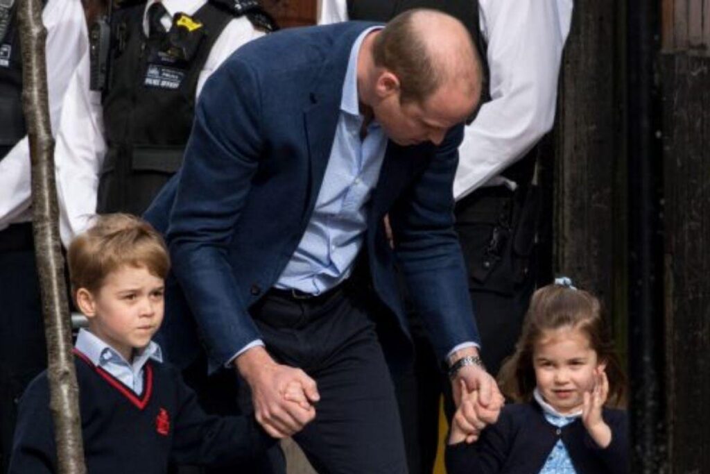 William e a filha têm semelhança surpreendente