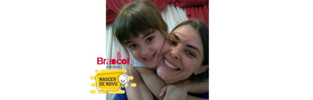 Luciana quer ser o exemplo para a filha de 5 anos