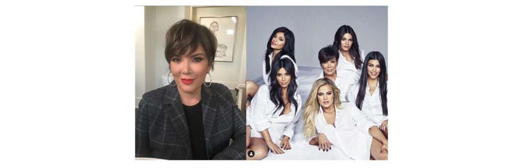 Kris é a matriarca da família Kardashian-Jenner