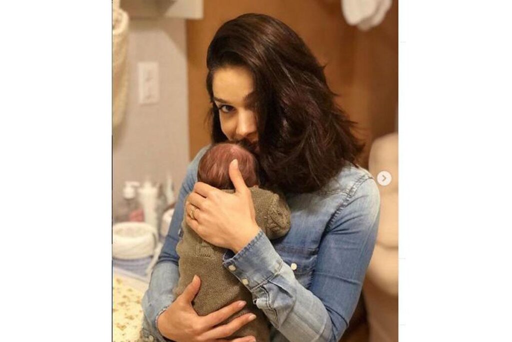 Sabrina levou o filho para casa no dia 19 de maio