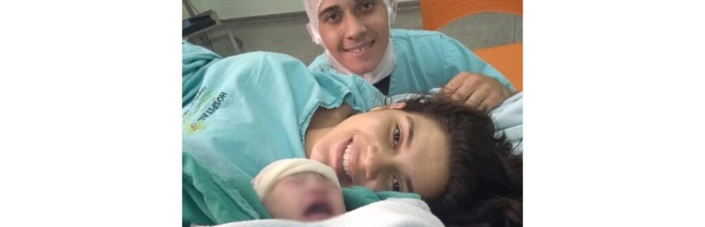 Ana Paula chegou a pedir por uma cesárea, mas o anestesista não chegaria a tempo