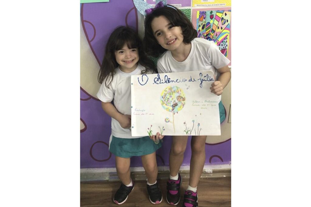 Ivelise é mãe de Marina e Lorena