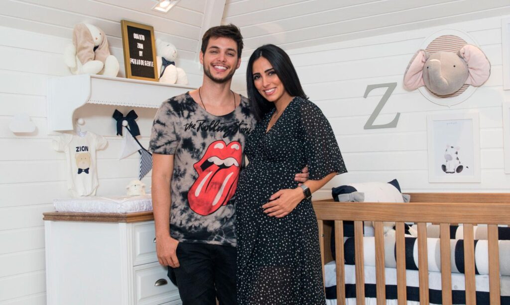 Jade Seba e Bruno Guedes são pais de Zion