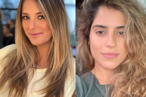 Camilla Camargo foi esta semana até a casa de Ticiane Pinheiro para fazer um curso sobre os cuidados com o bebê