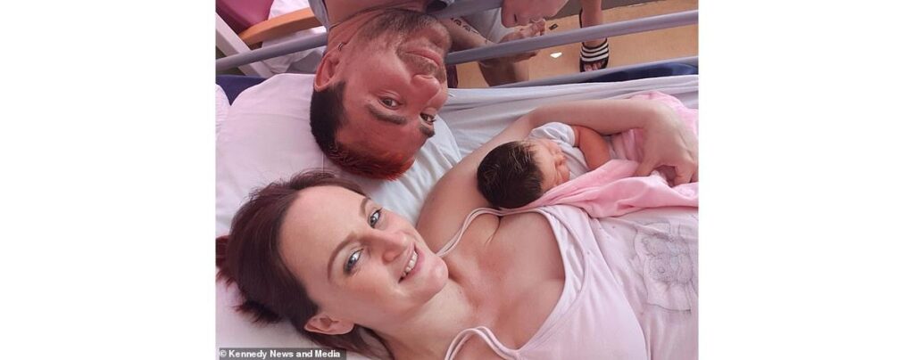 Daisy nasceu com mechas loiras