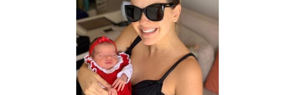 Thaeme é mãe de Liz