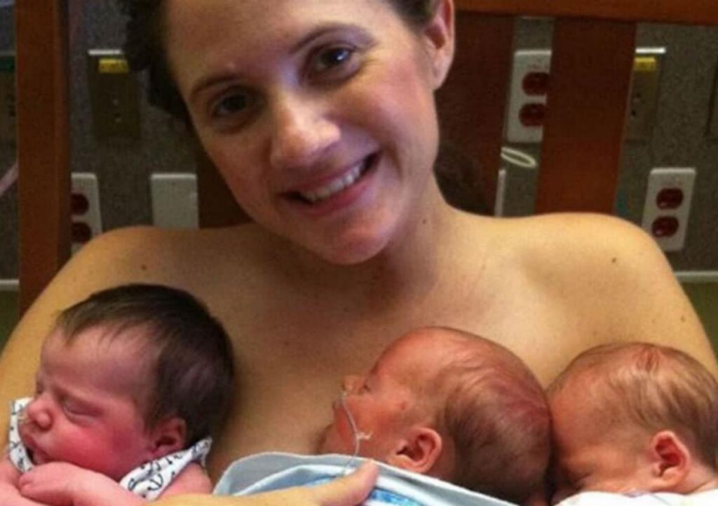 Mãe fala sobre sexo após o nascimento dos filhos trigêmeos