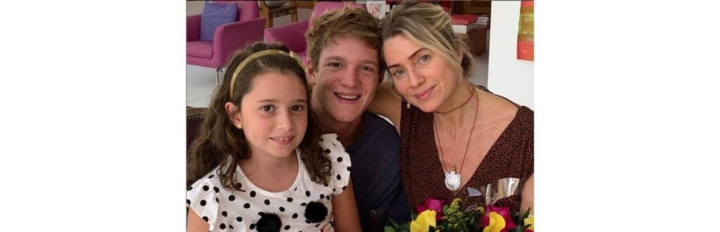 A atriz é mãe de dois