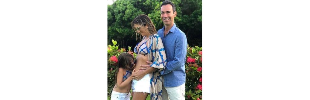 Ticiane Pinheiro é casada com o jornalista Cesar Tralli.