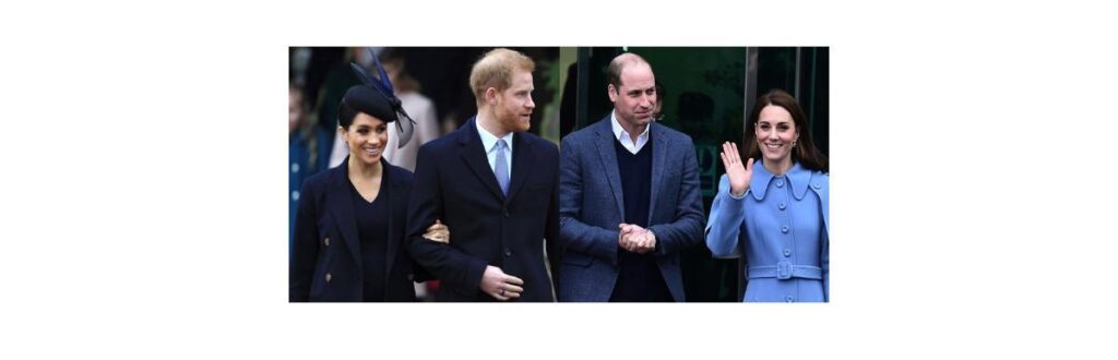 As crianças da família real não conheceram o primo logo após o nascimento