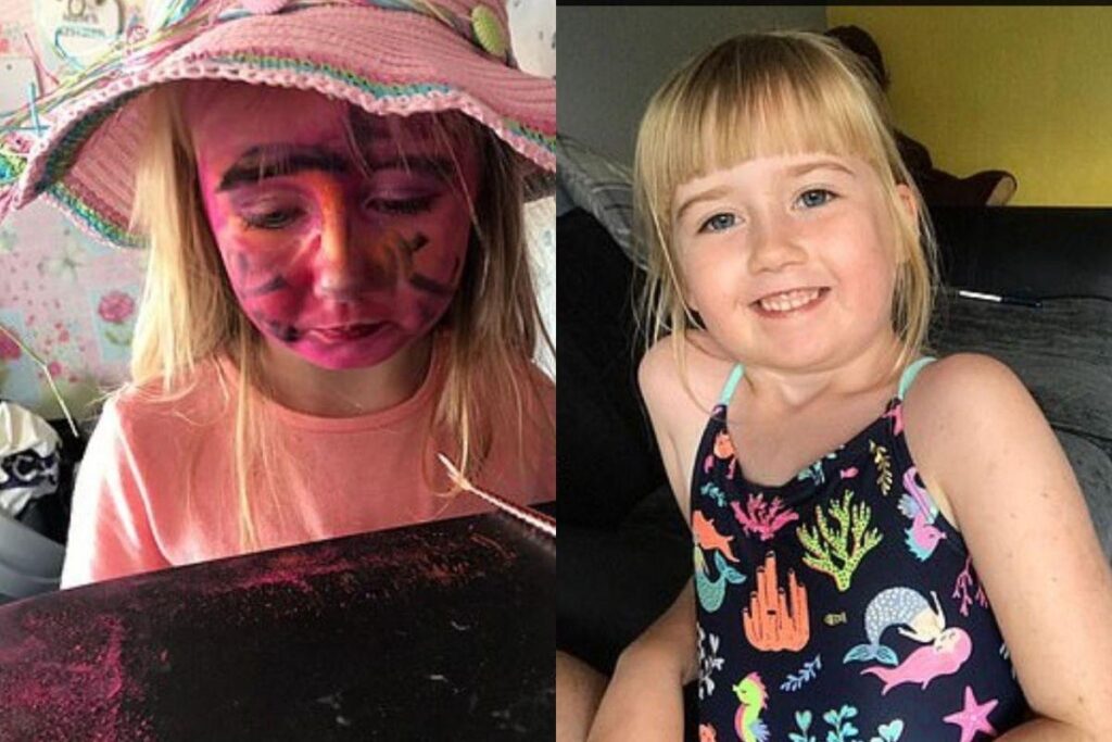 Chloe tentou copiar a maquiagem da mãe, mas deu muito errado!