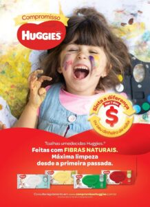 Huggies está em uma campanha superlegal