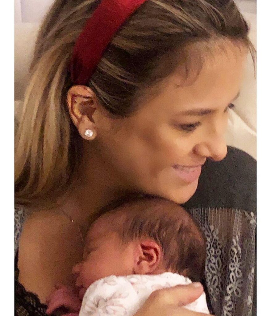 Manuella, segunda filha de Tici Pinheiro