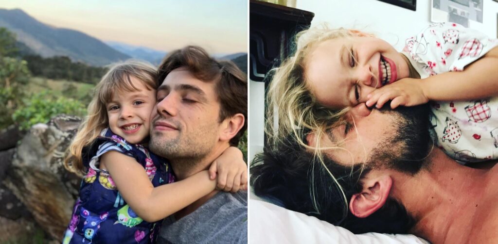 Rafael é ator e sempre incetiva qualquer arte em casa