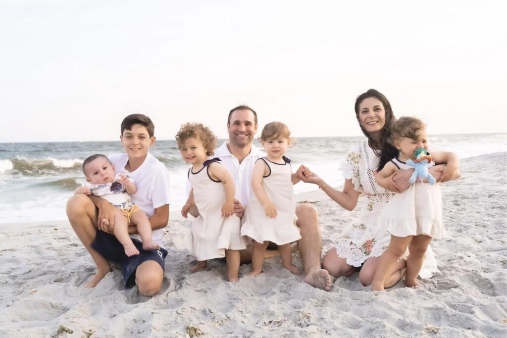 A família toda reunida