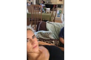 Família no café da manhã