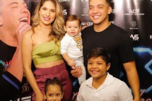 As crianças foram conhecer o trabalho do pai