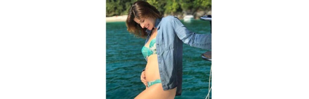 Bruna está esperando a primeira filha
