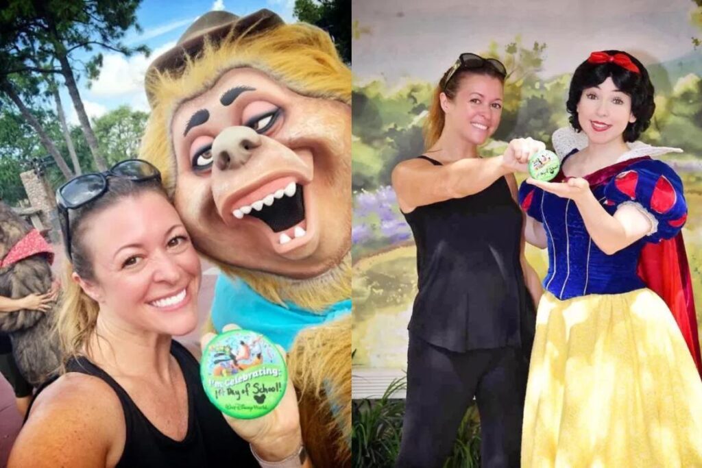 A Branca de Neve também comemorou