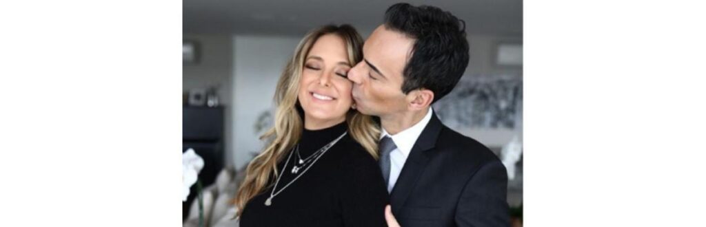 O jornalista se declarou para a filha no Instagram