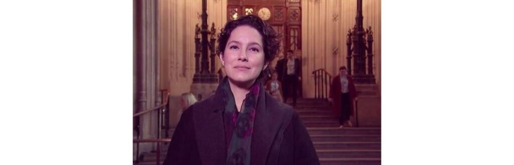 A postagem foi feita no Instagram da correspondente em Londres