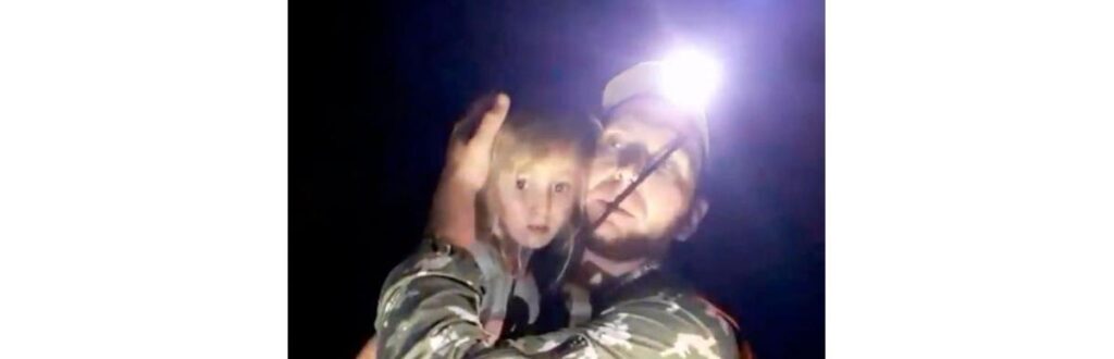 Ela se perdeu quando seguiu a avó, que colhia cogumelos