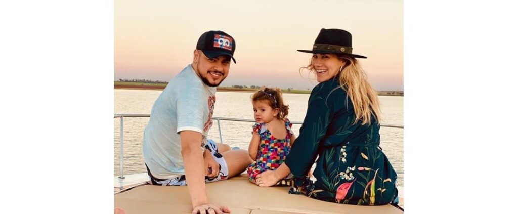 Momento em que descobriram o sexo do filho