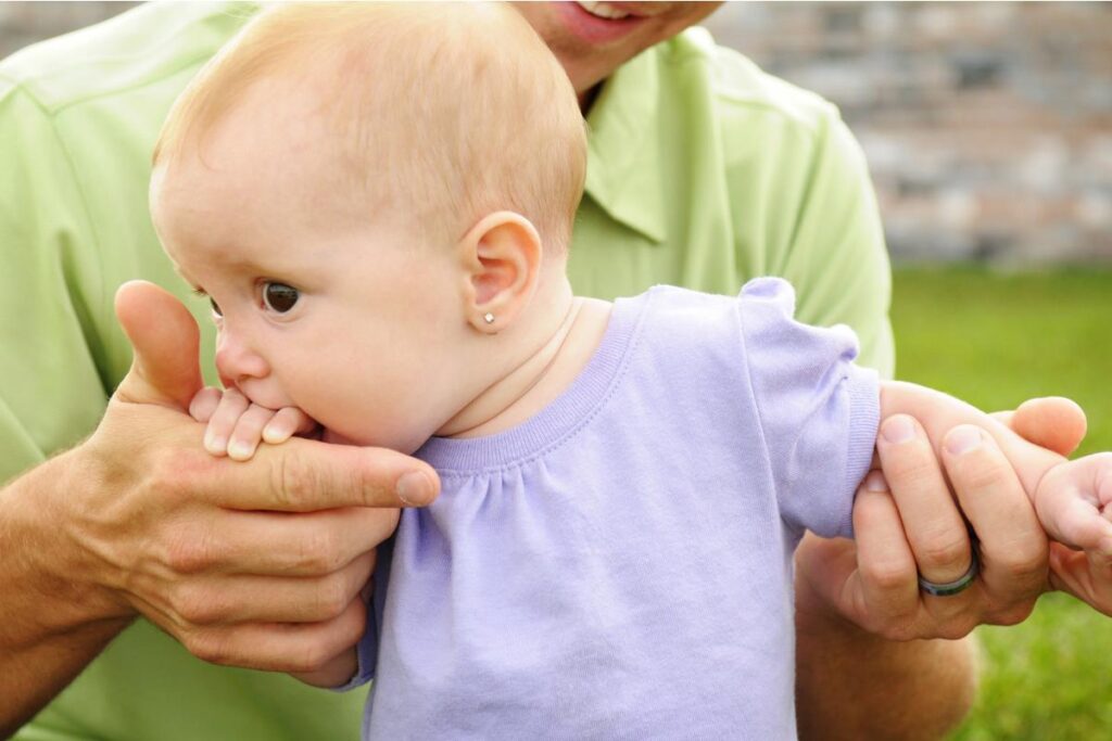 A mãe postou em uma rede social