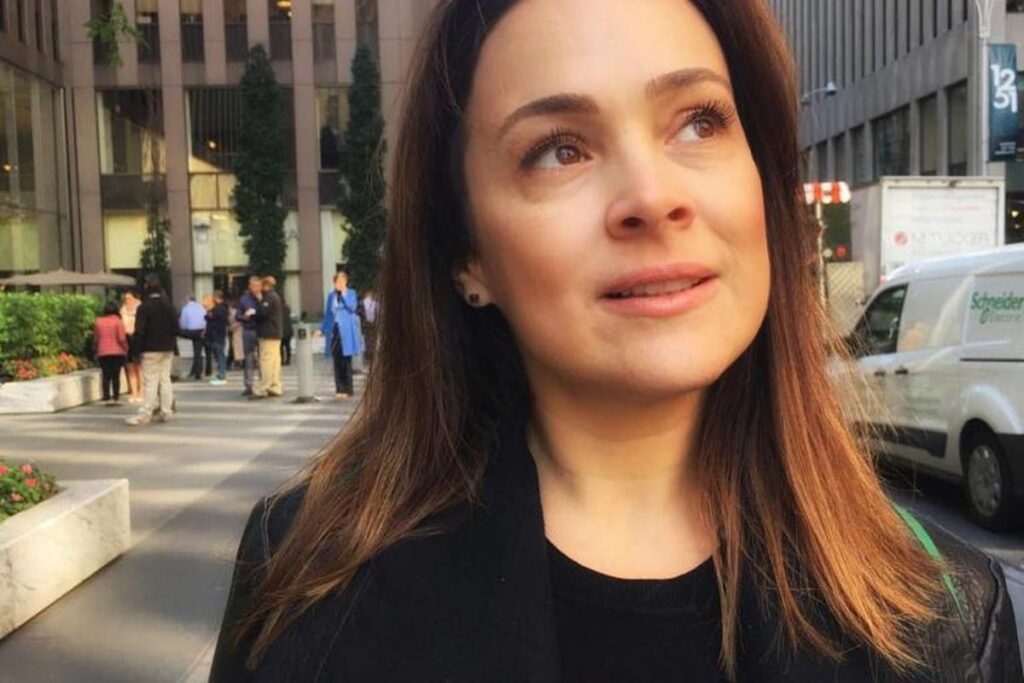 Gabriela Duarte com a filha Manuela de 13 anos