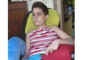 Luis Roberto antes de ter a reação alérgica