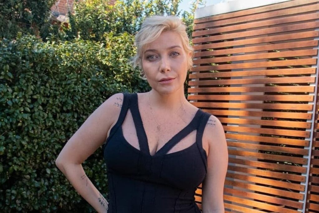 Luiza Possi, o marido e o filho