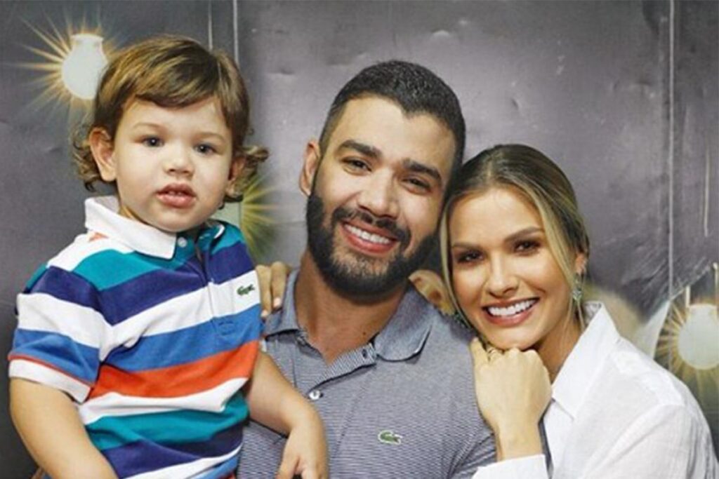 Andressa Suita é mãe de Gabriel e Samuel