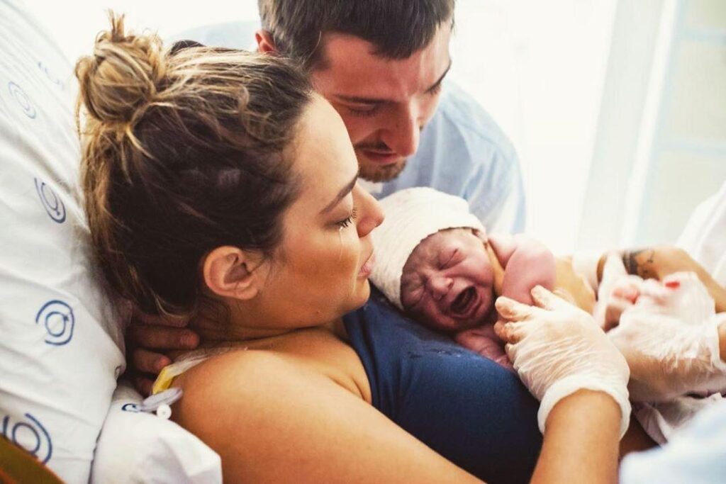 Carol deu à luz no último sábado 14 de setembro