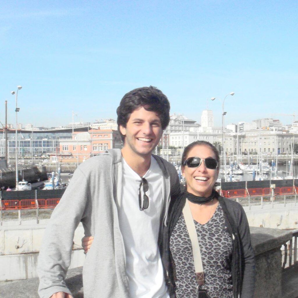 Cissa Guimarães e seu filho